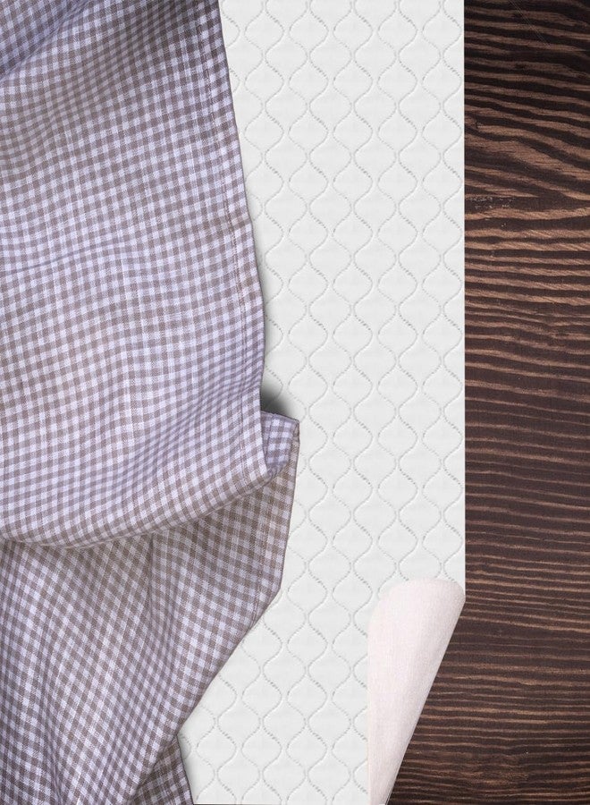 LAMINET - Deluxe Cushioned Heavy-Duty Quilted Table Pad Protector for Dining Room Table - 52" x 90" Oblong | Waterproof Vinyl Table Padding Under Tablecloth Cover for Rectangular Square Tables - Image 5